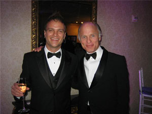 Actor and director Ed Harris and the artist