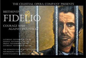 Artwork for Fidelio at the Celestial Opera Company. 
